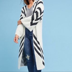 Anthropologie Chevron Kimono Sleeping on Snow